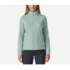 High neck polar fleece 1/4 zip sweatshirts women's long sleeve zipper pullover