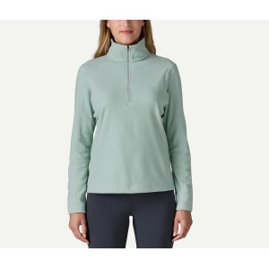 High neck polar fleece 1/4 zip sweatshirts women's long sleeve zipper pullover