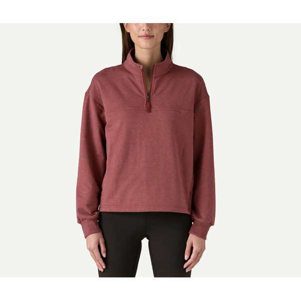 Classic french terry athleisure sweatshirts women's drop shoulder pullover