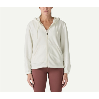 Women's winter full zip fleece hoodies with kangaroo pockets zipper up hooded jackets