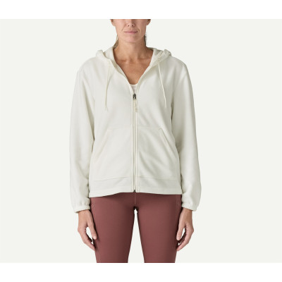 Women's winter full zip fleece hoodies with kangaroo pockets zipper up hooded jackets