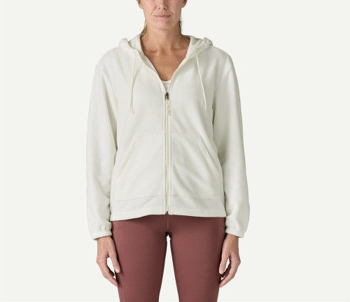 Women's winter full zip fleece hoodies with kangaroo pockets zipper up hooded jackets