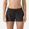 Women's mid waist woven shorts with hidden pockets lightweight running shorts
