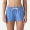 Women's mid waist woven shorts with hidden pockets lightweight running shorts