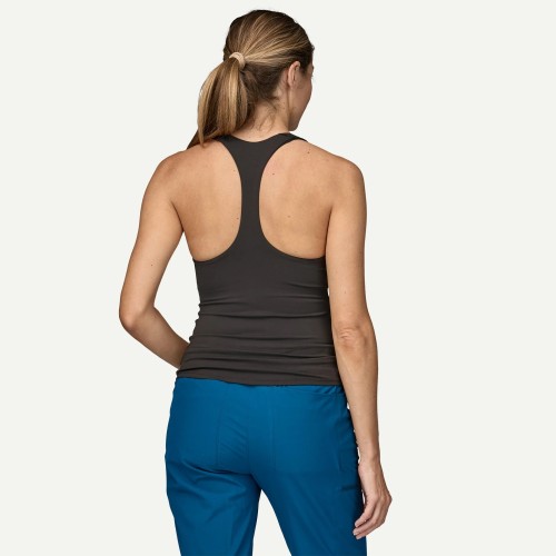 Women's moisture wicking padded racerback sports tank slim fit moisture wicking tank top