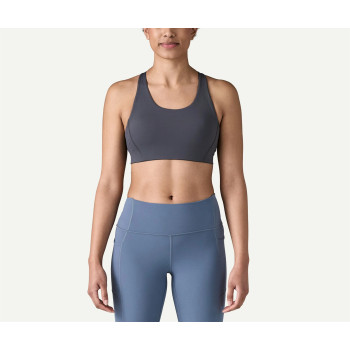 women's medium support back cross sports bra with removable paddings