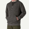 Men's heavy weight relaxed fit hooded sweatshirts with kangaroo pockets