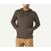 Men's heavy weight relaxed fit hooded sweatshirts with kangaroo pockets