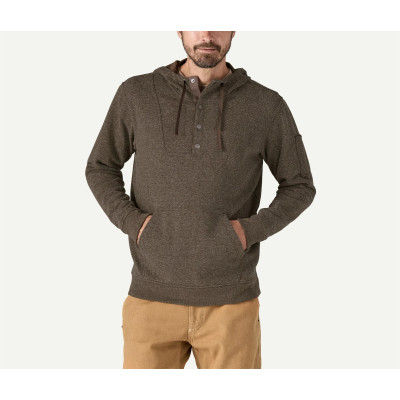 Men's heavy weight relaxed fit hooded sweatshirts with kangaroo pockets