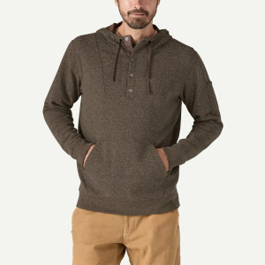 Men's heavy weight relaxed fit hooded sweatshirts with kangaroo pockets