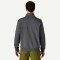 Men's stand collar cotton sweatshirts quarter zip regular fit pullovers