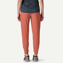 Women's lightweight slim fit woven joggers with side pockets