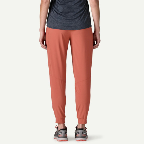 Women's lightweight slim fit woven joggers with side pockets