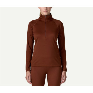 Women's Mid weight Long sleeve slim fit half zipper training t shirts