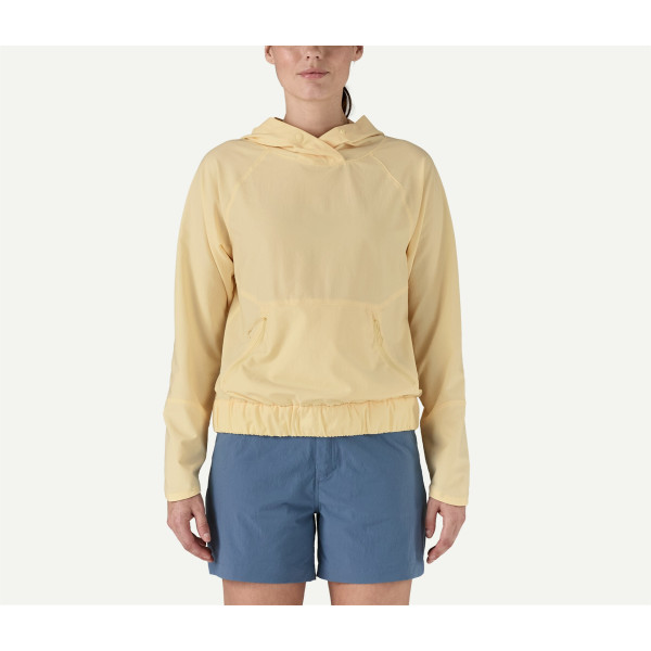 Women's light weight sun protect hoodie with zipper pockets