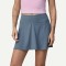 Women's basic style double layer flowy skirts with side pockets light weight moisture wicking active skirts