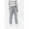 Girls piped sweatpants with pockets relaxed fit cotton fleece running joggers