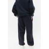 Girls piped sweatpants with pockets relaxed fit cotton fleece running joggers