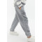Girls piped sweatpants with pockets relaxed fit cotton fleece running joggers