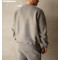 Men's crew neck oversized sweatshirts drop shoulder cotton jumpers