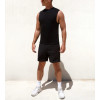 Crew neck musle tank for men slim fit sleeveless cotton top