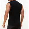 Crew neck musle tank for men slim fit sleeveless cotton top
