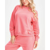 Women's crew neck relaxed fit sweatshirts drop shoulder pullovers