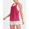 Women's light weight scoop neck tank top sleeveless open back t shirts