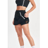 Women's high waist A line tennis skirts with built in shorts