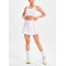 Women's high waist A line tennis skirts with built in shorts