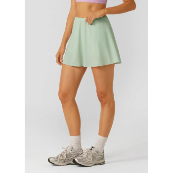 Women's lightweight flowy active skorts versatile athleisure skirts with built in shorts