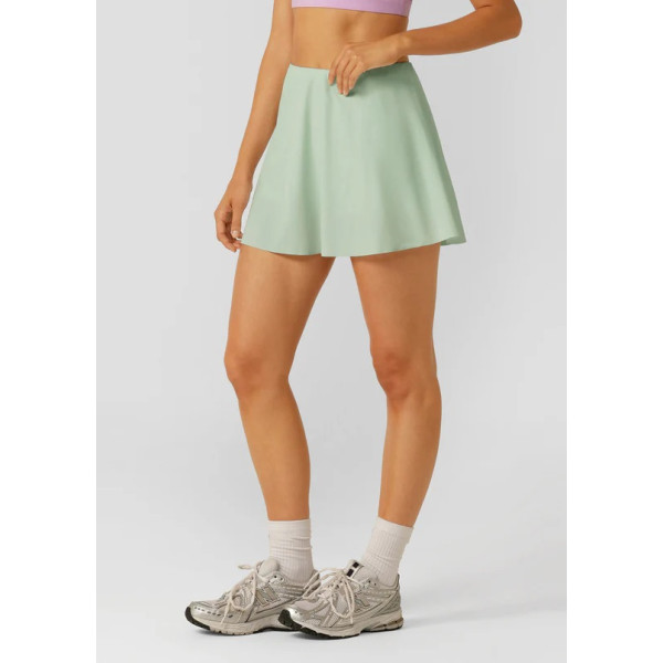 Women's lightweight flowy active skorts versatile athleisure skirts with built in shorts