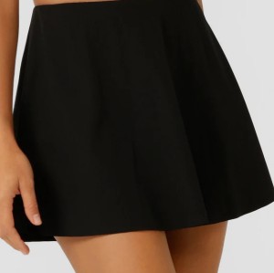Women's lightweight flowy active skorts versatile athleisure skirts with built in shorts