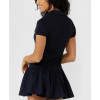 Women's one piece polo neck golf dress slim fit lightweight tennis clothing