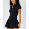 Women's one piece polo neck golf dress slim fit lightweight tennis clothing