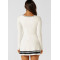 Women's long sleeve scoop neck dress with built in shorts light weight tennis clothing