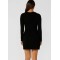 Women's athleisure style long sleeve hooded mini dress high quality cotton hoodies loungewear