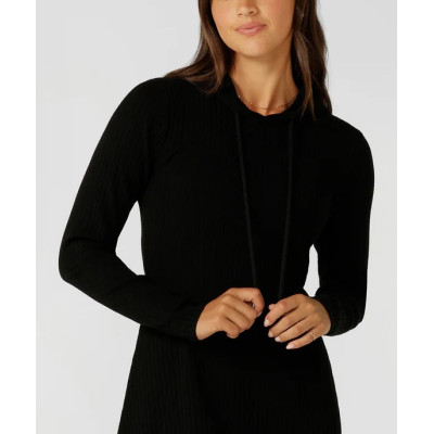 Women's athleisure style long sleeve hooded mini dress high quality cotton hoodies loungewear