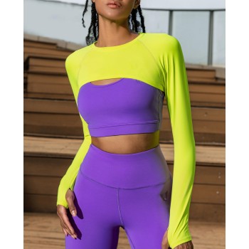 Softembrace Crewneck Long Sleeve Shirts for Women - Casual Going Out Tops Soft Basic Fitted Tight Fall T-Shirts