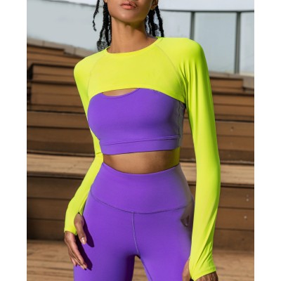 Softembrace Crewneck Long Sleeve Shirts for Women - Casual Going Out Tops Soft Basic Fitted Tight Fall T-Shirts