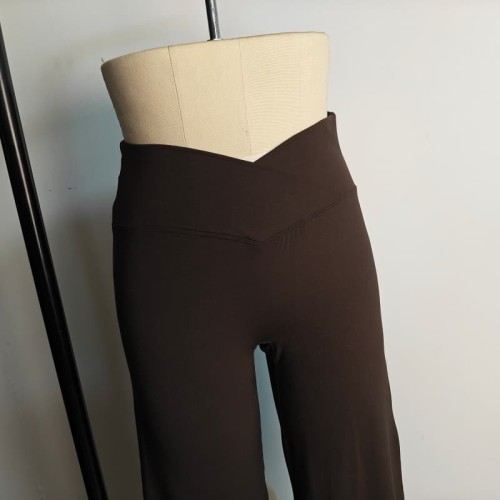 Women Flare Yoga Pants 4 Way Stretch for Bootcut Leggings Sweat Wicking Pilates Athletic Trousers