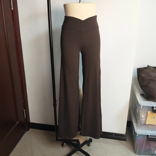 Women Flare Yoga Pants 4 Way Stretch for Bootcut Leggings Sweat Wicking Pilates Athletic Trousers