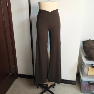 Women Flare Yoga Pants 4 Way Stretch for Bootcut Leggings Sweat Wicking Pilates Athletic Trousers
