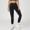 High Waist Yoga Pants Women Seamless Scrunch Booty Leggings Contrast Piping Gym Fitness Tights