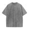Streetwear Plus Size Vintage Washed T Shirts Men Heavyweight 100% Cotton Oversized Tshirt Wholesale