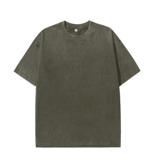 Streetwear Plus Size Vintage Washed T Shirts Men Heavyweight 100% Cotton Oversized Tshirt Wholesale