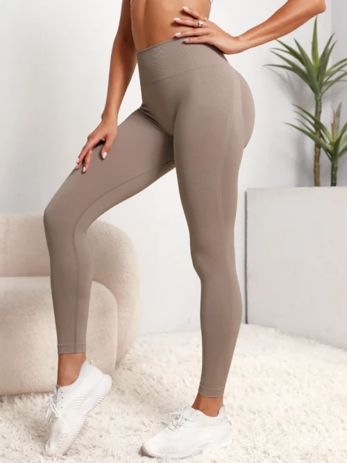 Women High Waist Butt Lifting Leggings, Tummy Control Soft Stretchy Yoga Workout Running Pants
