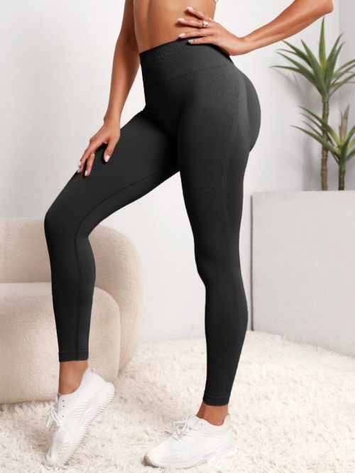 Women High Waist Butt Lifting Leggings, Tummy Control Soft Stretchy Yoga Workout Running Pants