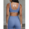 Women Naked Feel Double Brushed Sports Bra Quick Dry Tight Fit Yoga Training Top