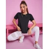 Women Summer Short Sleeve Sports T Shirt Loose Breathable Quick Dry Mesh Cross Back Yoga Fitness Top